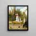 Dancing Painting - Manuel Cabral Aguado Bejarano — framed artwork on a wall