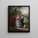 En promenade - Manuel Cabral Aguado Bejarano — framed artwork on a wall