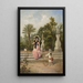 Jouer dans le parc - Manuel Cabral Aguado Bejarano — ingelijst kunstwerk aan de muur