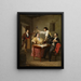 Chanter à table - Manuel Cabral Aguado Bejarano — framed artwork on a wall