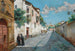 Rue à Grenade - Manuel García y Rodríguez — weergave van het kunstwerk