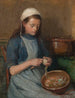 Schillen van de appels - Marc-Aurèle de Foy Suzor-Coté — weergave van het kunstwerk