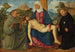 La Pietà met de heiligen François en Nicolas de Tolentino - Marcello Fogolino — weergave van het kunstwerk