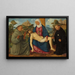 La Pietà met de heiligen François en Nicolas de Tolentino - Marcello Fogolino — ingelijst kunstwerk aan de muur
