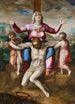 La Pietà avec deux anges - Marcello Venusti — ingelijst kunstwerk aan de muur