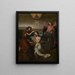 Het doopsel van Christus - Marcellus Coffermans — ingelijst kunstwerk aan de muur