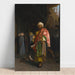 Reproductie van het schilderij van het Marchand Ambulant tableau in Caïro - Jean-Léon Gérôme