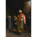 Reproductie van het schilderij van het Marchand Ambulant tableau in Caïro - Jean-Léon Gérôme