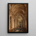 Kerk van de Vrouwen van de Visitatie in Warschau - Marcin Zaleski — ingelijst kunstwerk aan de muur