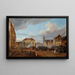 Return of the Polish Troops from Wierzbno - Marcin Zaleski — framed artwork on a wall