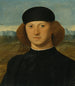 portret van een jonge man die wordt verondersteld Alvise de Franceschi te zijn - Marco Basaiti — weergave van het kunstwerk