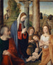 De Geboorte van Christus - Marco Palmezzano — weergave van het kunstwerk