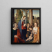 De Geboorte van Christus - Marco Palmezzano — ingelijst kunstwerk aan de muur