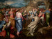 De Opstanding van Lazarus - Marco Pino — weergave van het kunstwerk