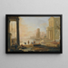 a classic port city at sunset - Marco Ricci — framed artwork on a wall