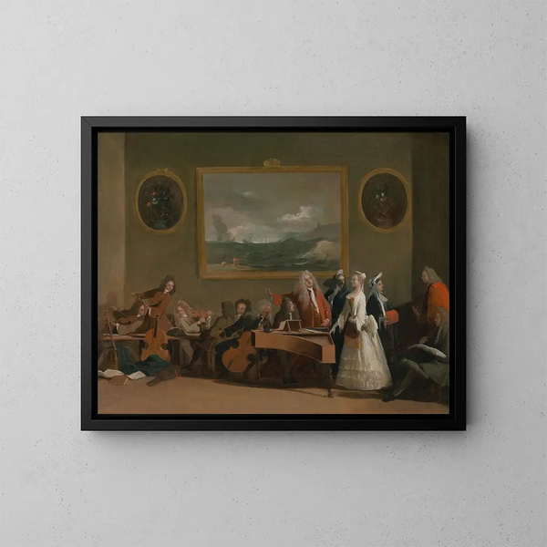 A repetition of an opera - Marco Ricci — framed artwork on a wall