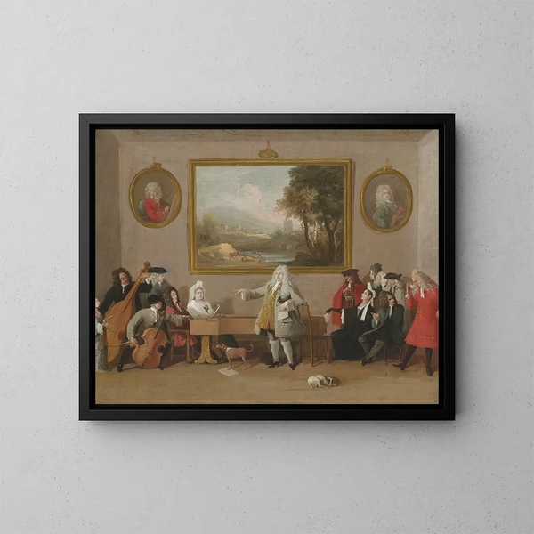 A repetition of an opera - Marco Ricci — framed artwork on a wall