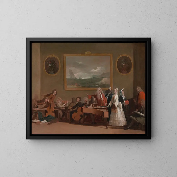 Repetition of an opera - Marco Ricci — framed artwork on a wall