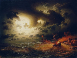 Marcus Larson - Burning Steamer.webp