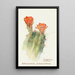 Cactus hérisson - Margaret Armstrong — ingelijst kunstwerk aan de muur