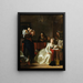 La jeune mère savante - Marguerite Gérard — ingelijst kunstwerk aan de muur