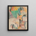 Landschap in de herfst van New England - Marguerite Thompson Zorach — ingelijst kunstwerk aan de muur
