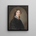 Charlotte Lotten Lindblad 1829–1912 pianiste - Maria Röhl — ingelijst kunstwerk aan de muur