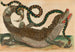 Caïman - Maria Sibylla Merian — weergave van het kunstwerk
