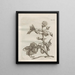 La transformation miraculeuse des chenilles et l'étrange nourriture pour fleurs Pl100 - Maria Sibylla Merian — ingelijst kunstwerk aan de muur