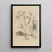 Dissertation sur la génération et les métamorphoses des insectes du Surinam Pl18 - Maria Sibylla Merian — ingelijst kunstwerk aan de muur