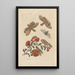 Dissertation sur la génération et les transformations des insectes de Surinam Pl60 - Maria Sibylla Merian — ingelijst kunstwerk aan de muur