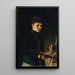 Autoportrait à l'atelier - Maria Wunsch — ingelijst kunstwerk aan de muur