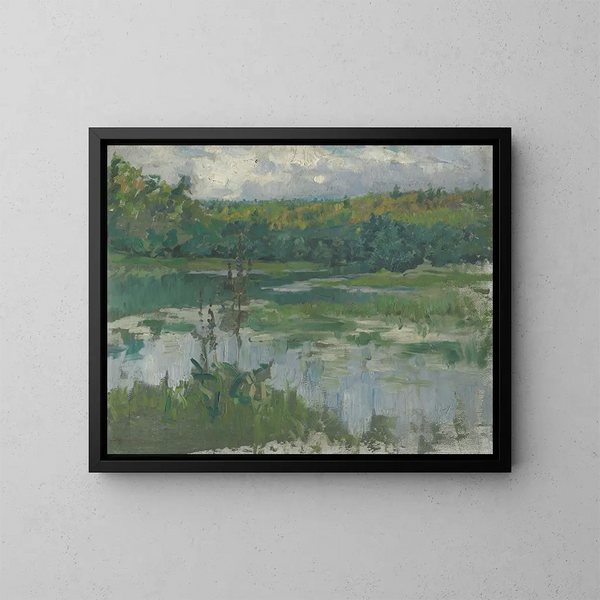 Stream - Maria Yakunchikova — framed artwork on a wall