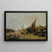 Le Port de Dieppe - Maria von Parmentier — ingelijst kunstwerk aan de muur