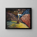 Golgotha - Marianne von Werefkin — ingelijst kunstwerk aan de muur