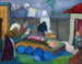 De wasvrouwen - Marianne von Werefkin — weergave van het kunstwerk
