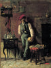 portret van de schilder Joaquim Agrassot - Mariano Fortuny Marsal — weergave van het kunstwerk