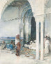 Het Café des Hirondelles - Mariano Fortuny Marsal — weergave van het kunstwerk