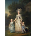Reproduction of the painting Marie Antoinette and her children at the Trianon by Adolf Ulrik Wertmüller