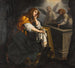 Marie Madeleine au tombeau avec deux anges - Giovanni Biliverti — weergave van het kunstwerk