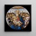 Marie met het Kind en zingende engelen - Sandro Botticelli — wandpresentatie van het kunstwerk