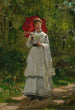 L: Adèle L'Ombrelle - Marie-François Firmin-Girard — weergave van het kunstwerk