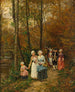 Le retour de la Messe - Marie-François Firmin-Girard — weergave van het kunstwerk