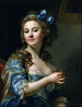 Zelfportret - Marie-Gabrielle Capet — weergave van het kunstwerk