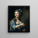 Zelfportret - Marie-Gabrielle Capet — ingelijst kunstwerk aan de muur