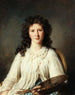 portret van Adélaïde Binart, echtgenote van Lenoir, 1769-1832, schilder - Marie-Geneviève Bouliard — weergave van het kunstwerk