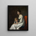 Madame Philippe Panon Desbassayns de Richemont Jeanne Églé Mourgue en haar zoon Eugène - Marie-Guillemine Benoist — ingelijst kunstwerk aan de muur