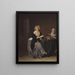 La Liseuse - Marie-Marc-Antoine Bilcoq — ingelijst kunstwerk aan de muur