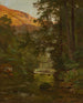 Rivieroevers met lichtspel in de Doubs - Marie-Victor-Émile Isenbart — weergave van het kunstwerk