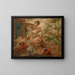 Study for an unrealized triptych titled L'anniversaire - Marie Bracquemond — framed artwork on a wall